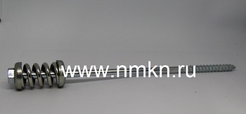 пружинный болт 10х280 (с монтажной шайбой и оцинкованной пружиной)  в Нижнем Новгороде